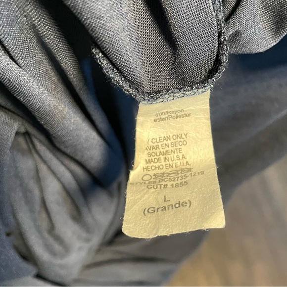 Sleeveless Navy Maxi Dress - Picture 6 of 7